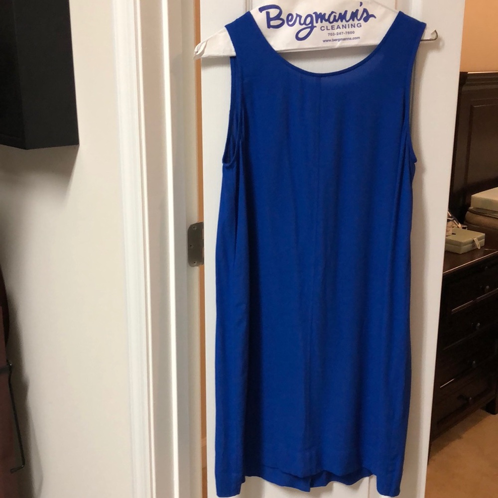 Madewell blue lakeshore dress size small
